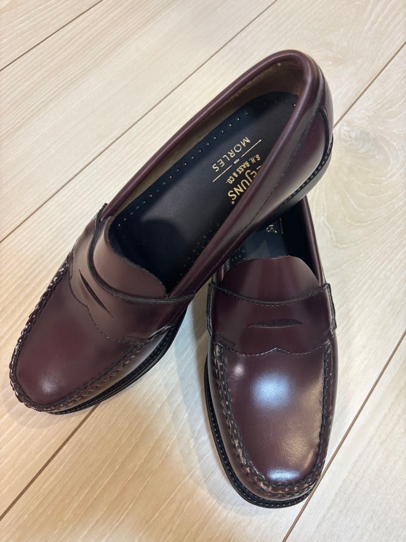 G.H.BASS morles 24.5cm ローファー　未使用品！