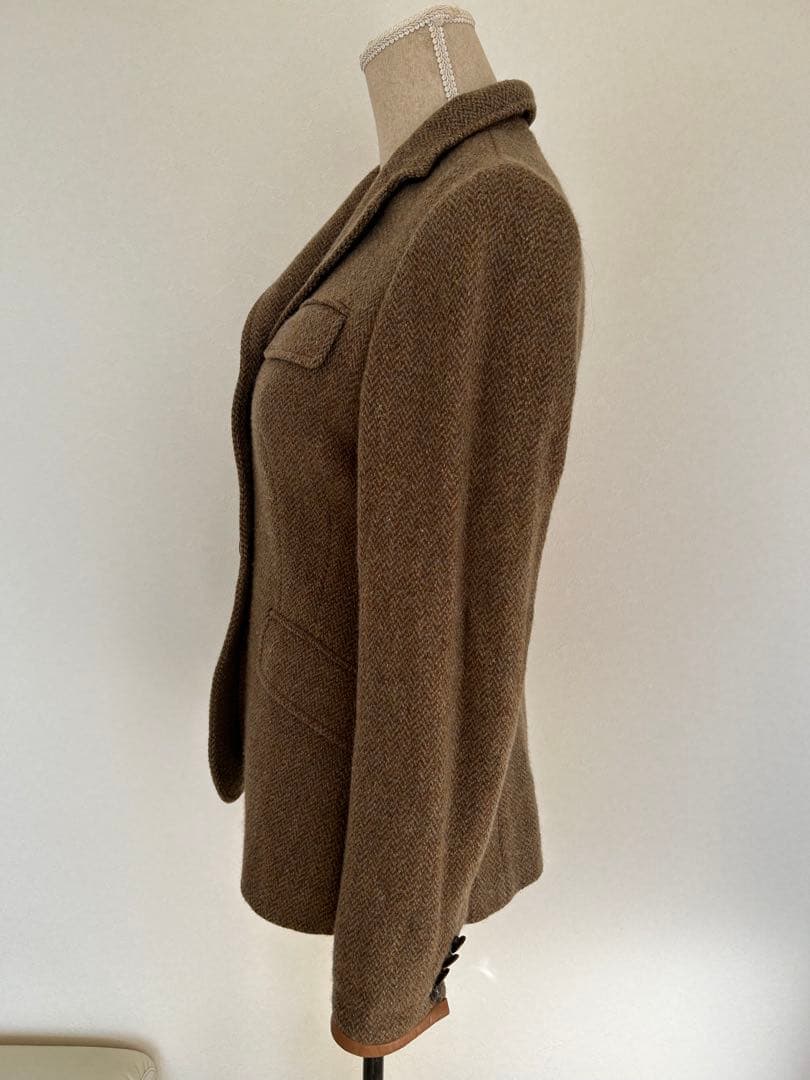 最値下げ　RALPH LAUREN ツイード ジャケット　ヘリンボーン