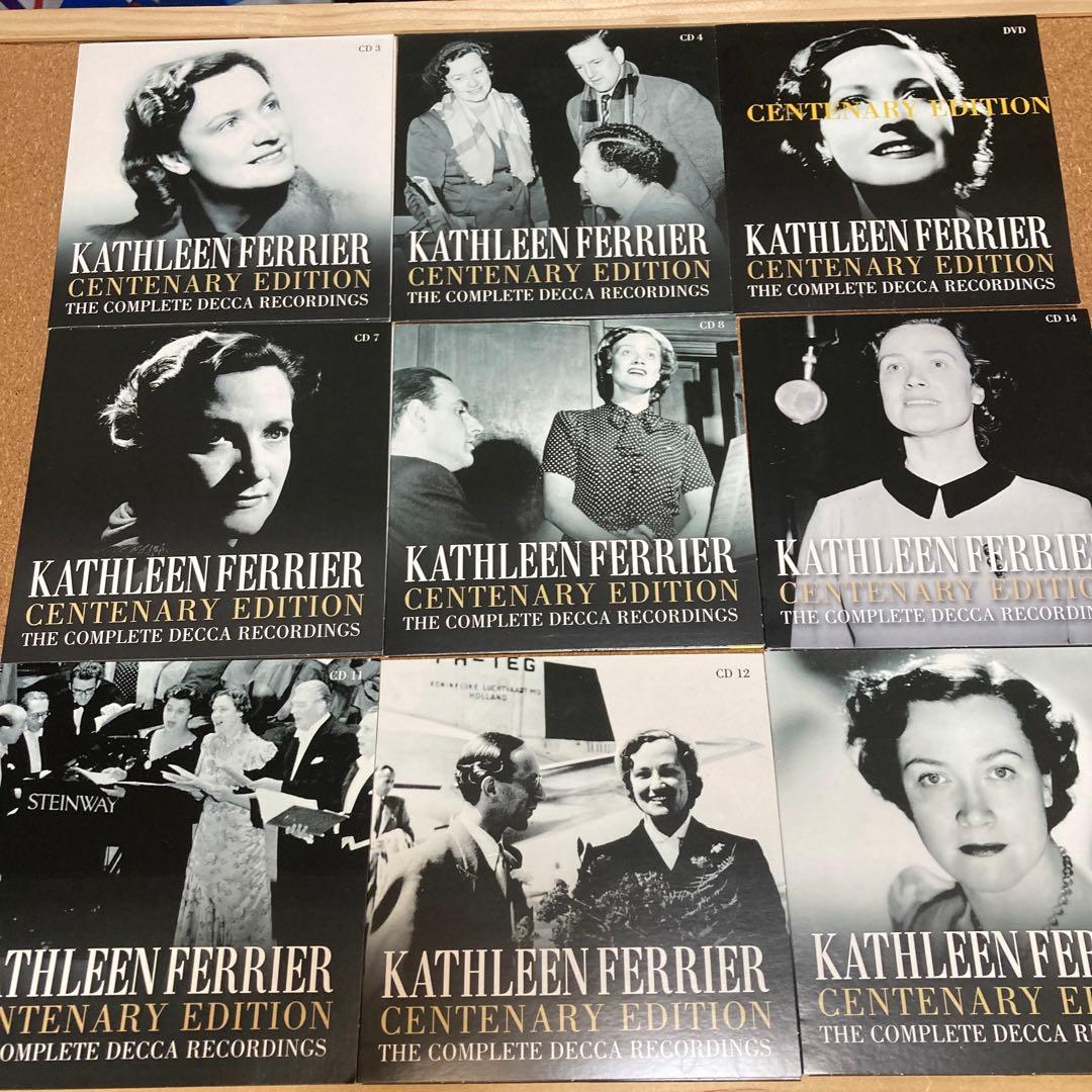 キャスリーン　フェリアー　センチュリー　エディション(１５CD＋DVD）