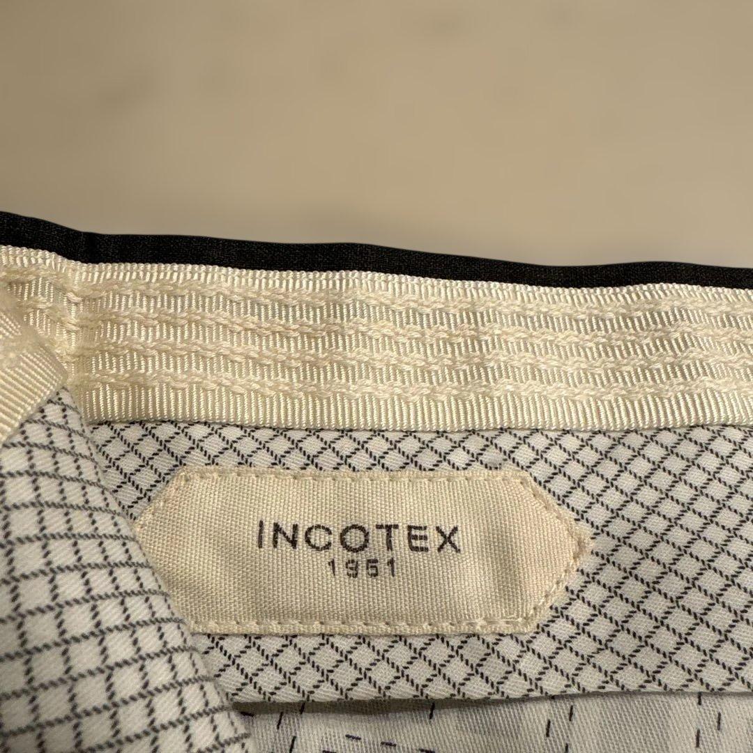 【未使用】INCOTEXグレー 46 スーパー130’s ウール