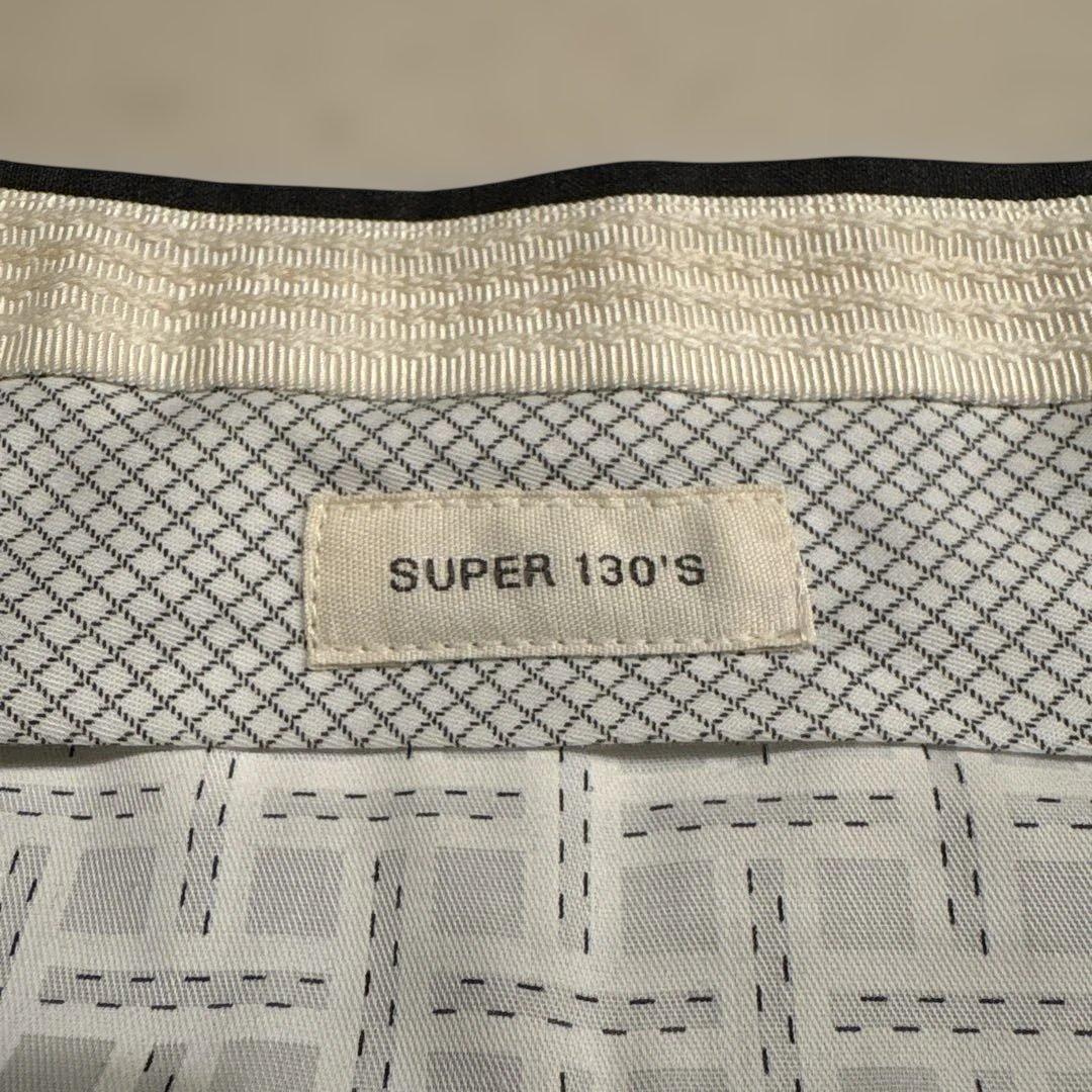 【未使用】INCOTEXグレー 46 スーパー130’s ウール