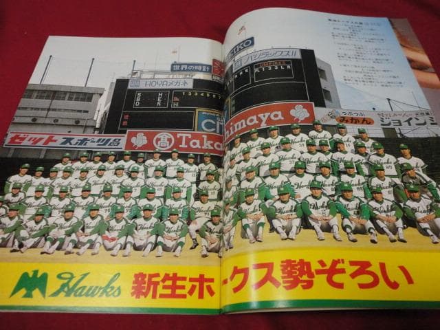 【プロ野球】南海ホークス1980ファンブック