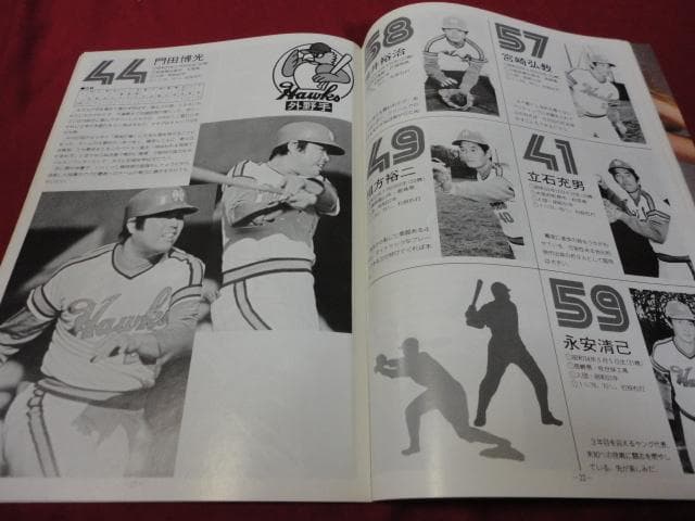 【プロ野球】南海ホークス1980ファンブック