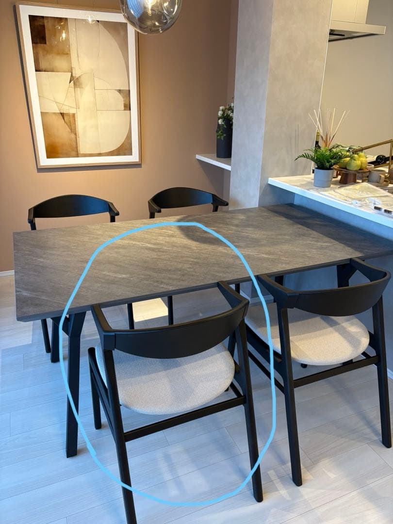 【展示品】FUJIEI ダイニングチェア 2脚 吹田直接引き取り10,000円