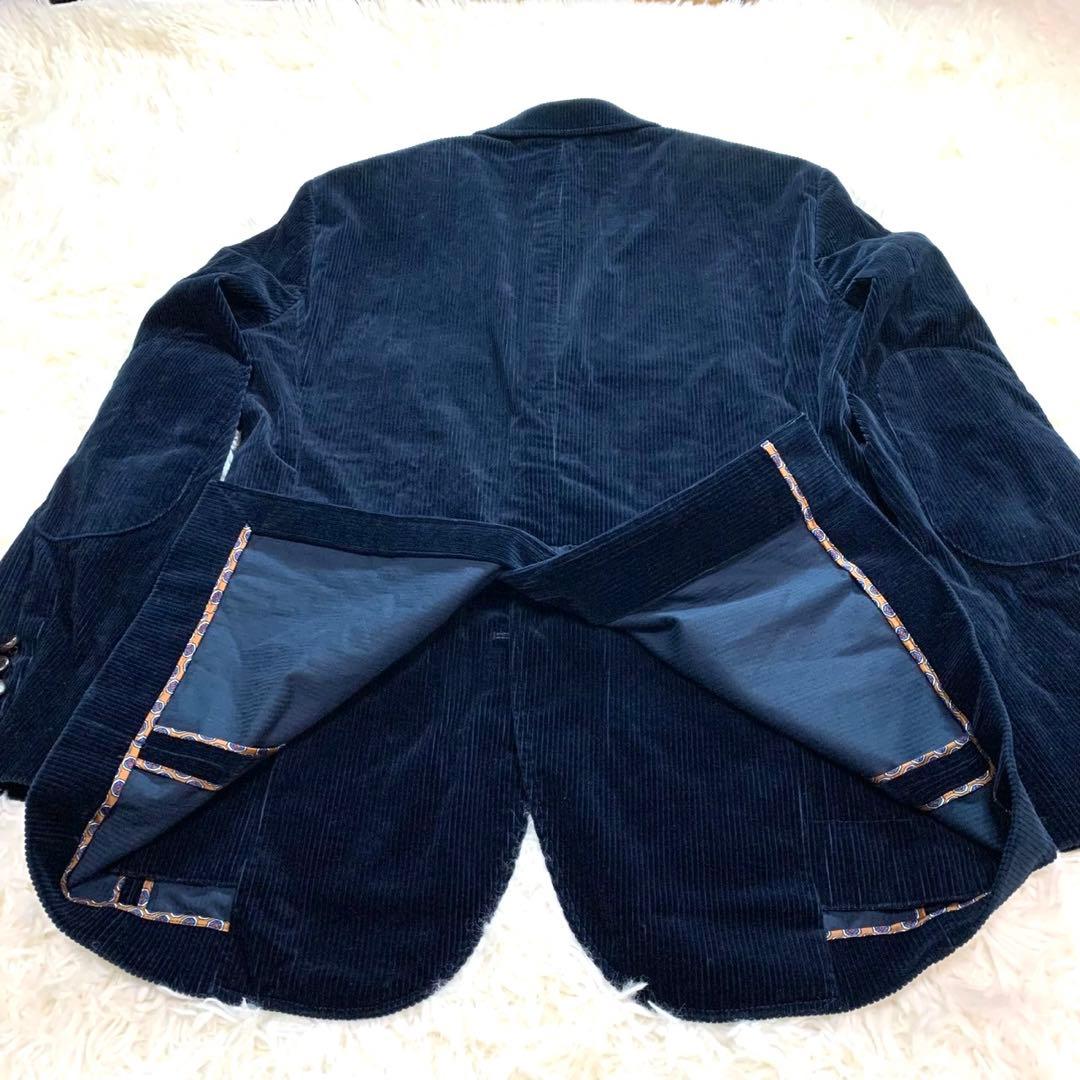 ブルックスブラザーズ 1818 テーラードジャケット ネイビー コーデュロイ