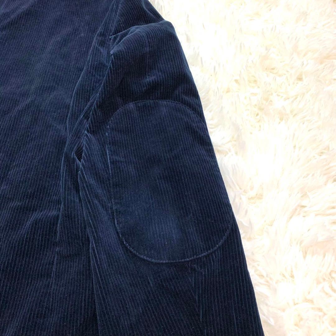 ブルックスブラザーズ 1818 テーラードジャケット ネイビー コーデュロイ