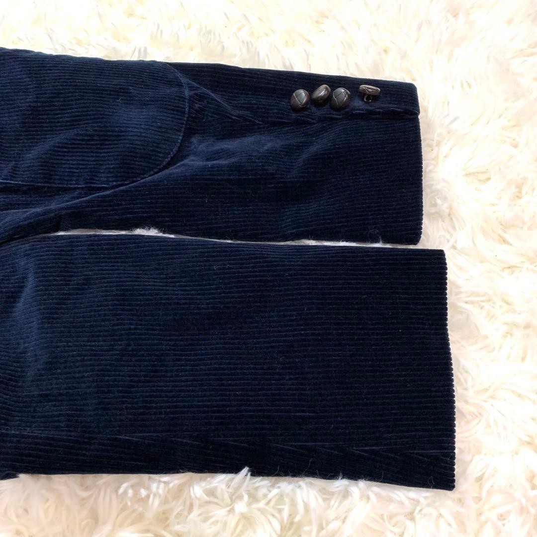 ブルックスブラザーズ 1818 テーラードジャケット ネイビー コーデュロイ