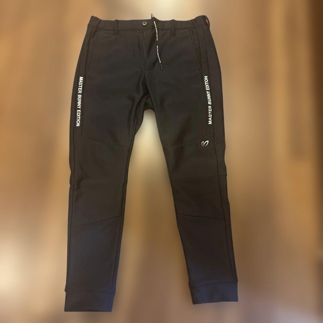 MASTER BUNNY EDITION スリムフィットパンツ 黒　サイズ4