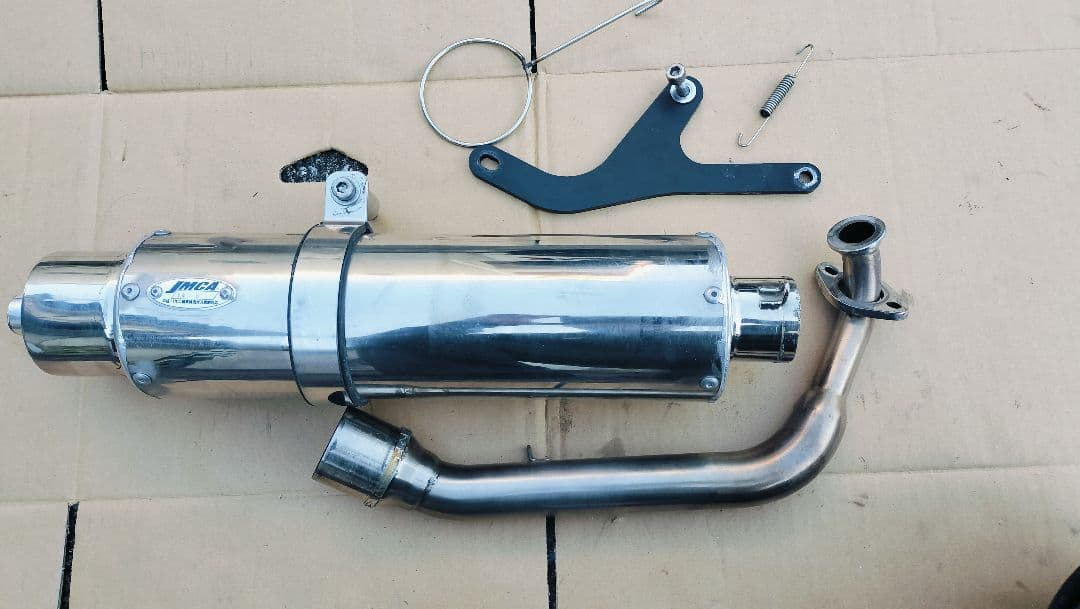 ズーマー用　Daytona ステンレス マフラー