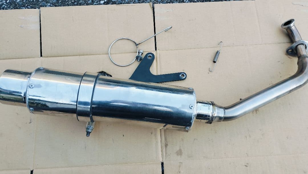 ズーマー用　Daytona ステンレス マフラー