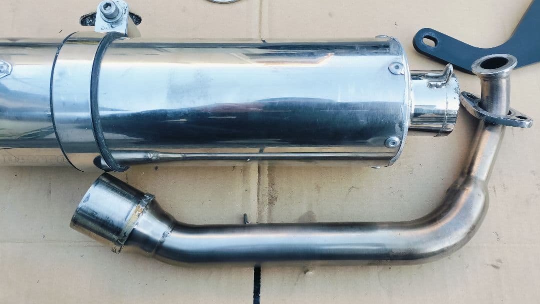 ズーマー用　Daytona ステンレス マフラー