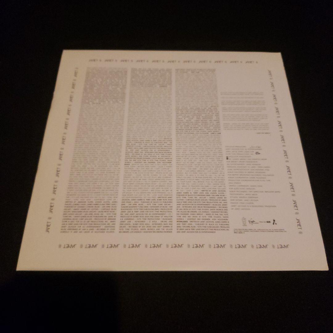 洋楽 Janet Jackson 20 Y.O. 2LP