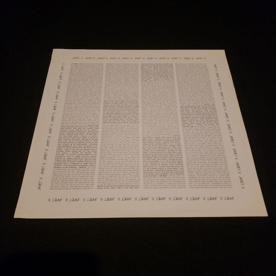 洋楽 Janet Jackson 20 Y.O. 2LP