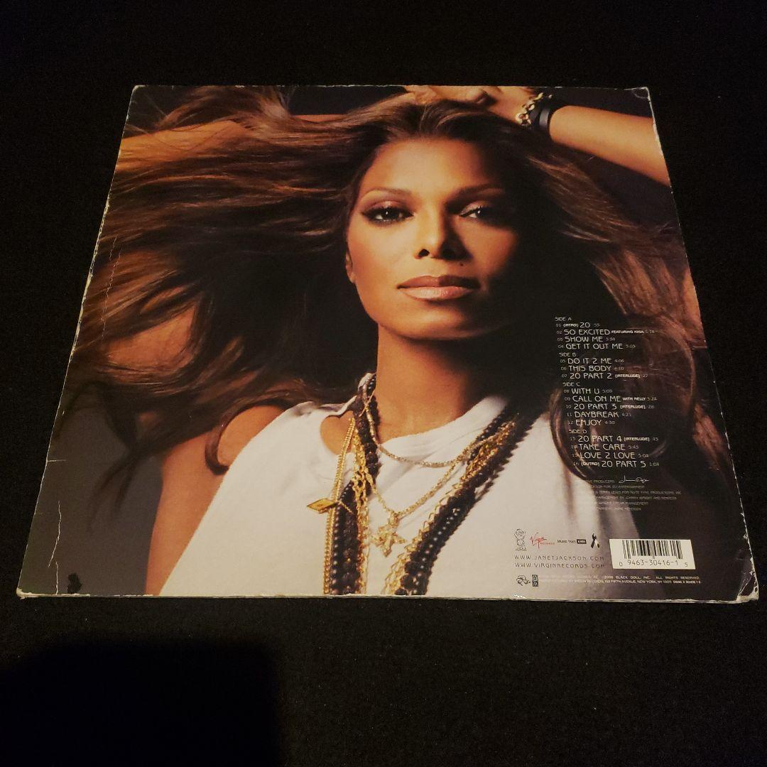 洋楽 Janet Jackson 20 Y.O. 2LP