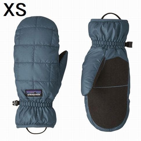 patagonia パタゴニア ナノパフミット ミトン 手袋 XS グレー