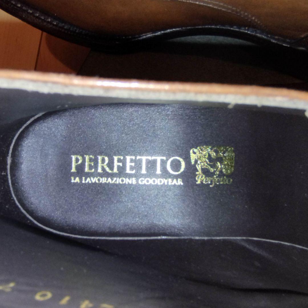 【新品】PERFETTO ペルフェット スキンステッチ エプロンフロントダービー