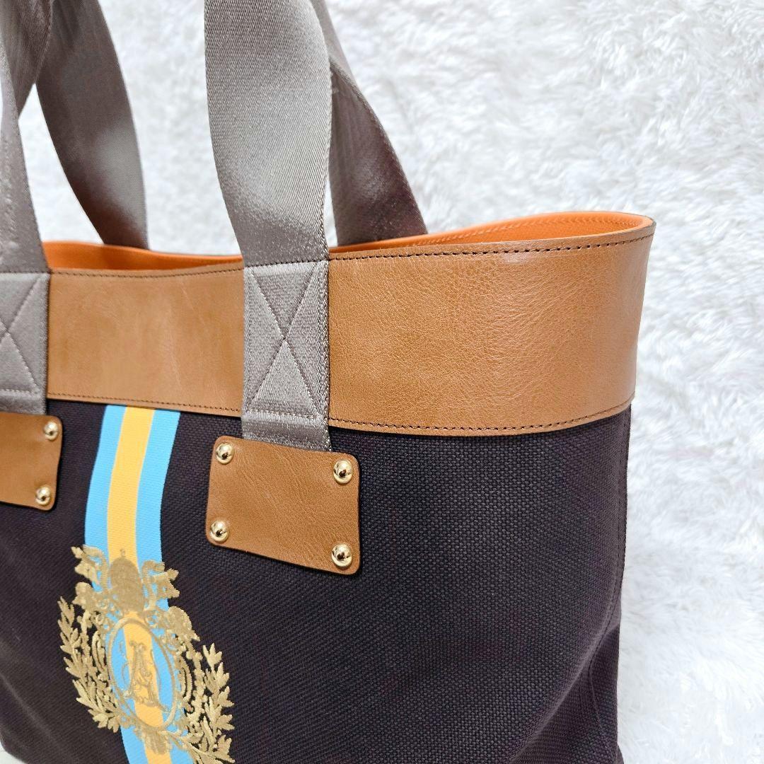 限定値下☆極美品✨ADMJ トートバッグ 刺繍エンブレム 加古直美コラボ 希少