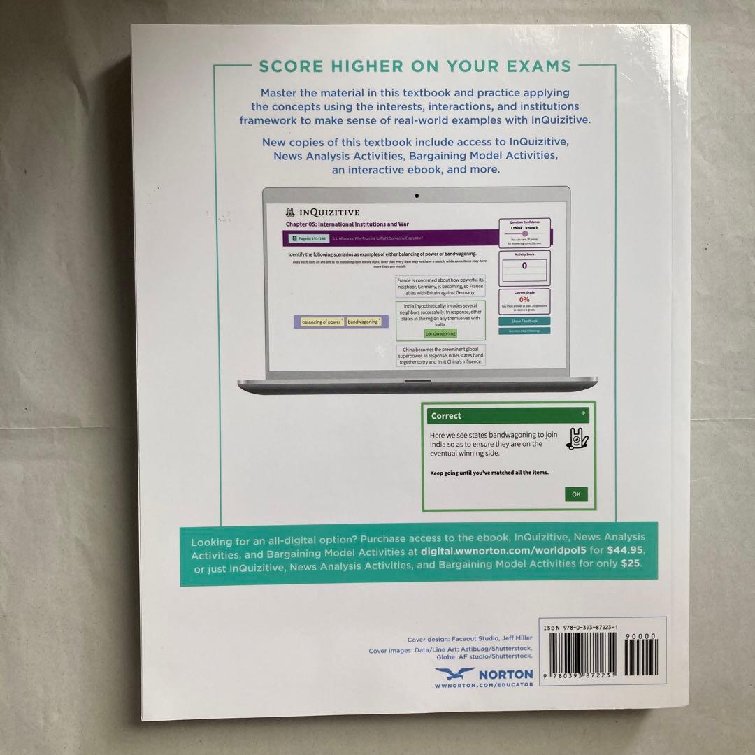 World Politics 5th edition 洋書　英語　匿名配送