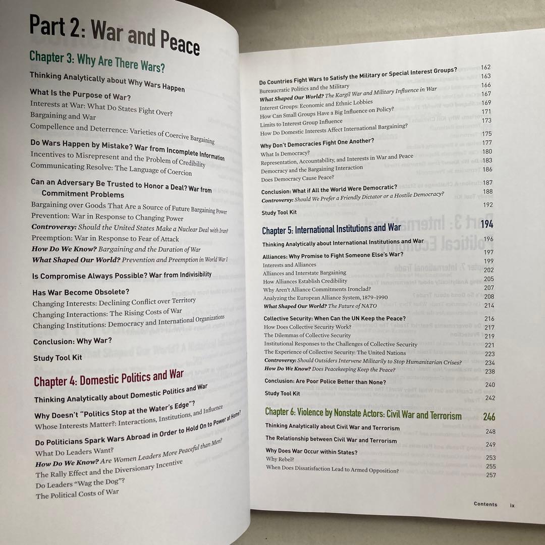 World Politics 5th edition 洋書　英語　匿名配送