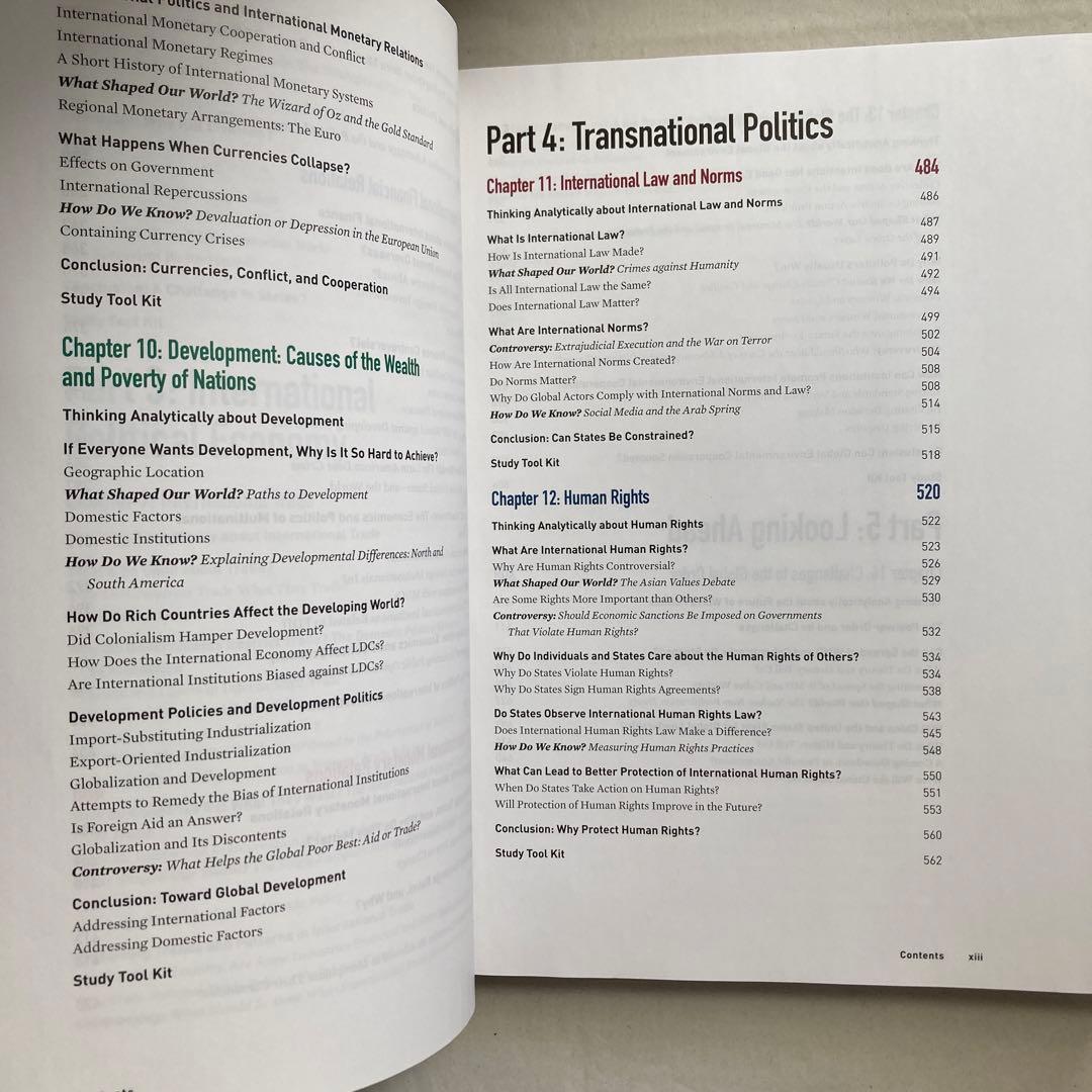 World Politics 5th edition 洋書　英語　匿名配送