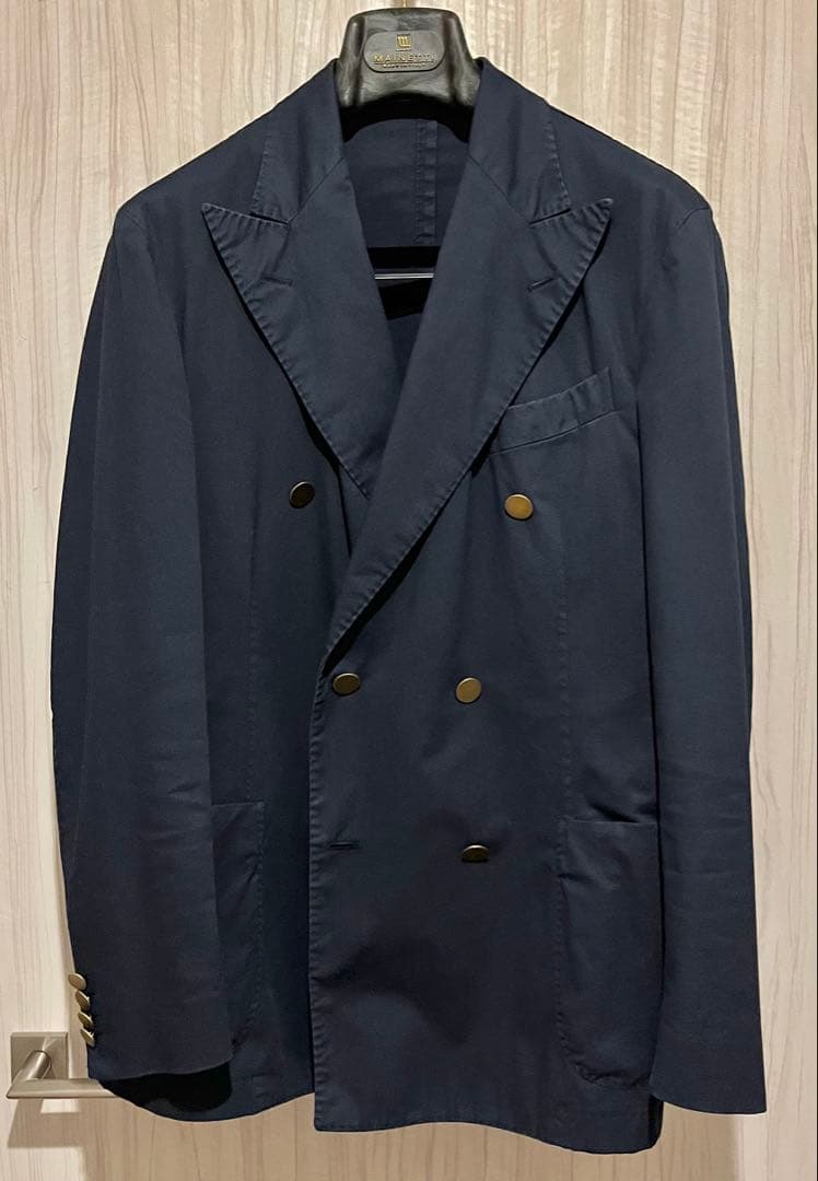 BOGLIOLI / COAT コットン ダブルブレザー 46
