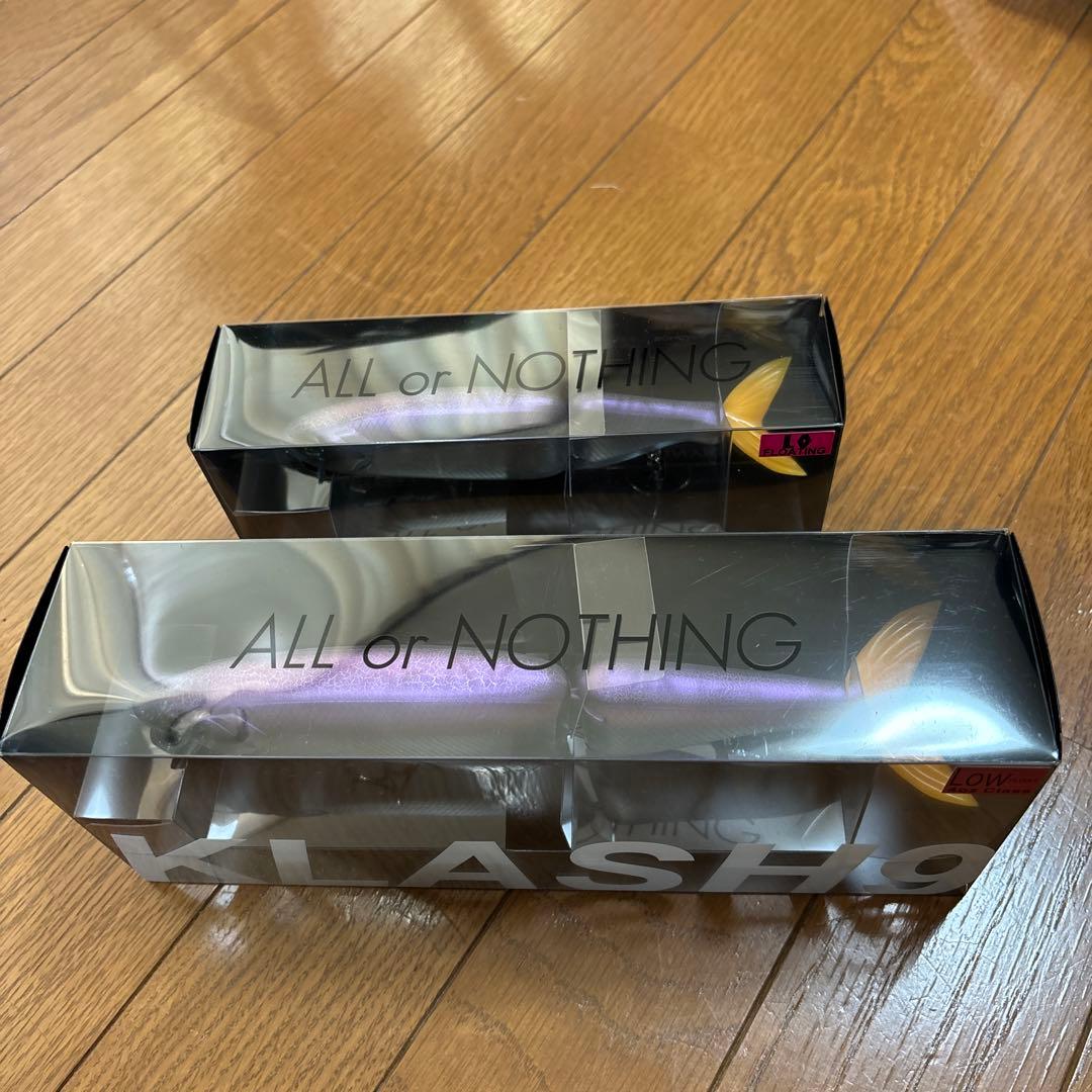 ルアー・フライ KLASH9 & TINY KLASH #grind purple