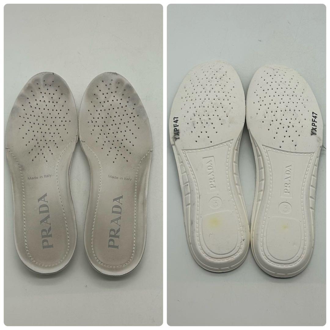 プラダ　PRADA ペガサス　スニーカー　厚底