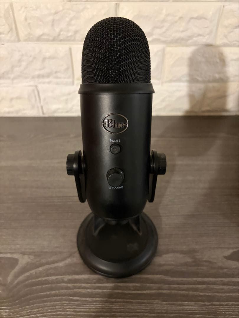 Blue Yeti USBマイク ブラック 専用ケース付き、状態&動作良好