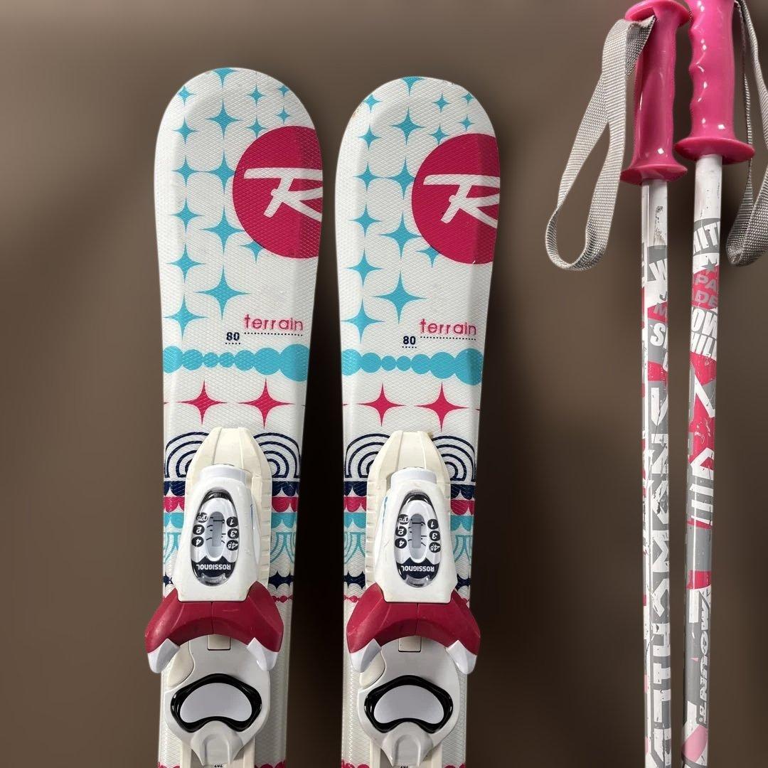 ROSSIGNOL 子供 スキーセット 80cm ロシニョール