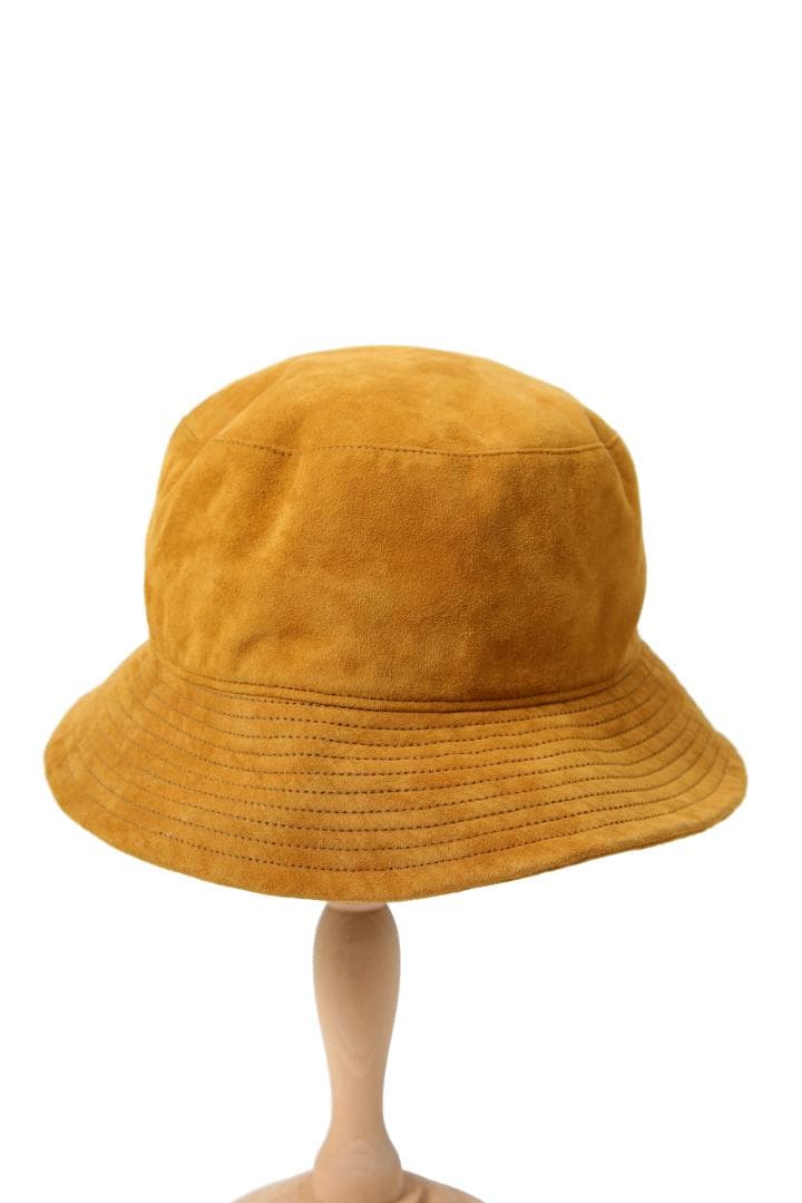 希少色 バックラッシュ / カンガルースエード レザー バケットハット