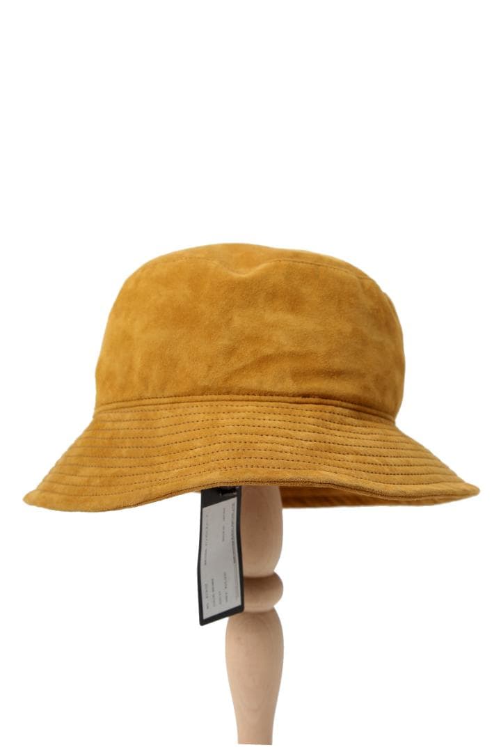 希少色 バックラッシュ / カンガルースエード レザー バケットハット