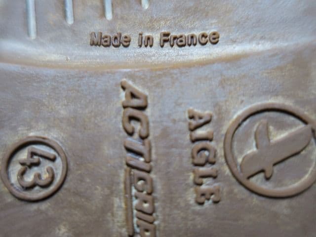 エイグル製のレインブーツ(限定仕様)