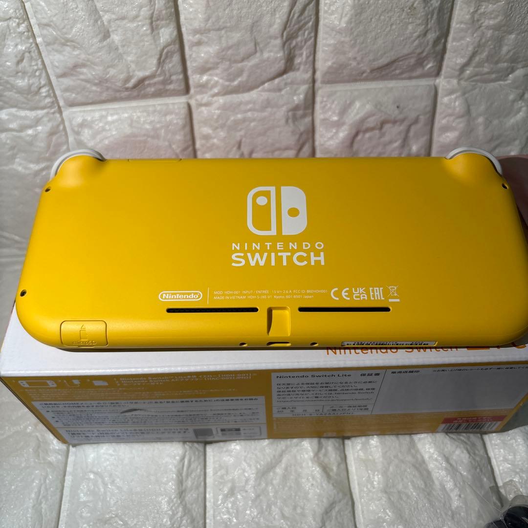 Nintendo Switch Lite イエロー 本体　　　　　5