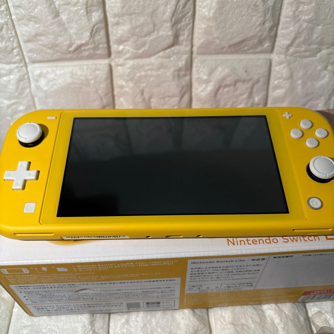 Nintendo Switch Lite イエロー 本体　　　　　5