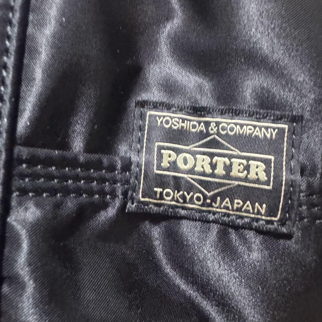 PORTER ポーター タンカー 2WAY ミニドラムバッグ 黒ブラックダッフル