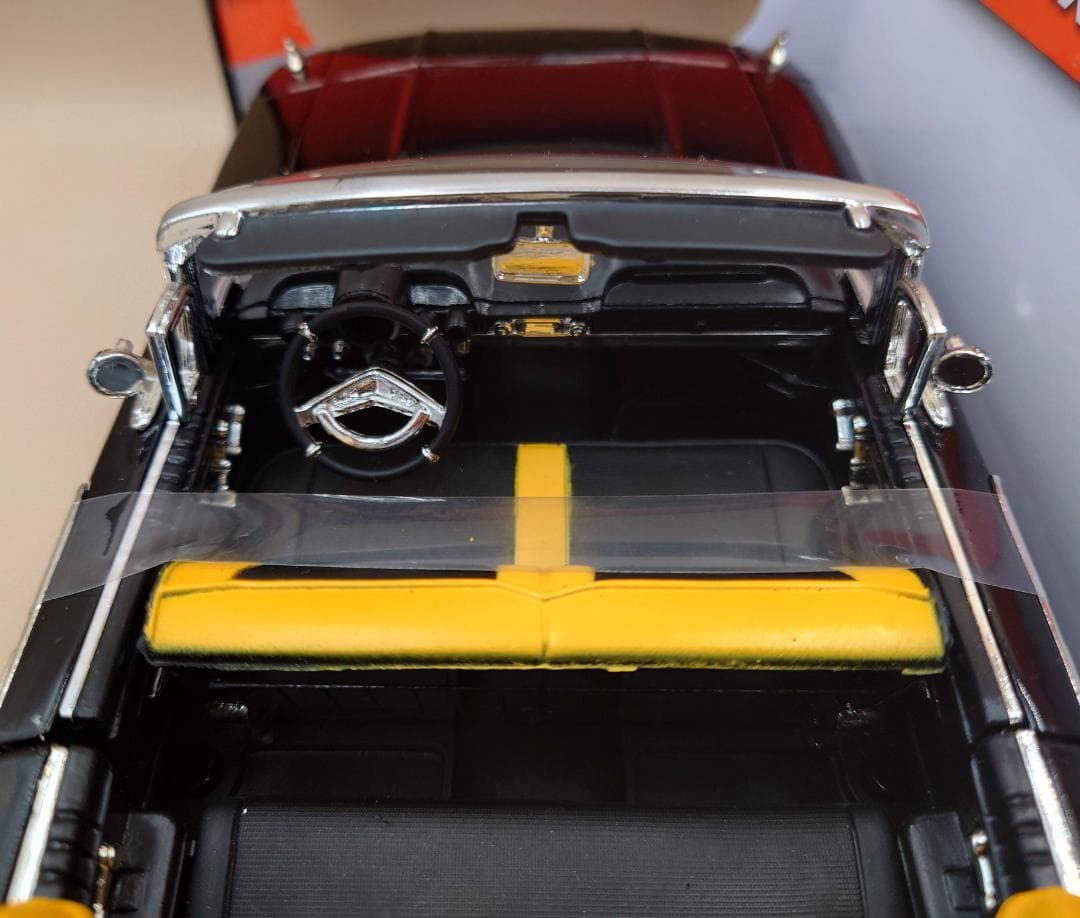 1/18 シェビーインパラ 1960 ブラック/フレーム 1960 MM製