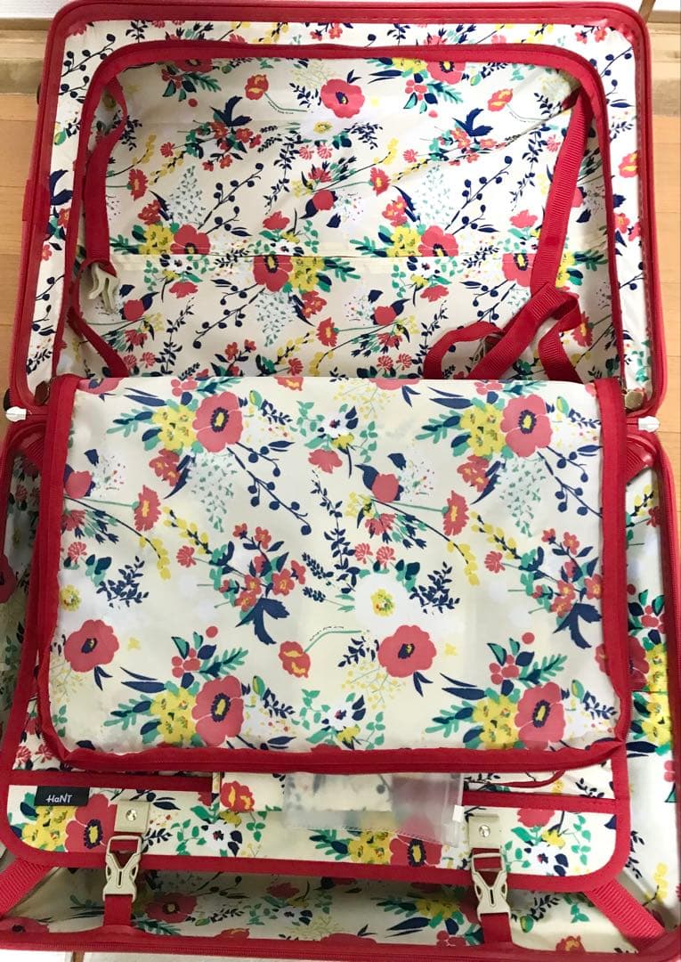 ACE HaNT mine キャリーケース 47L 2-3日用 アネモネレッド