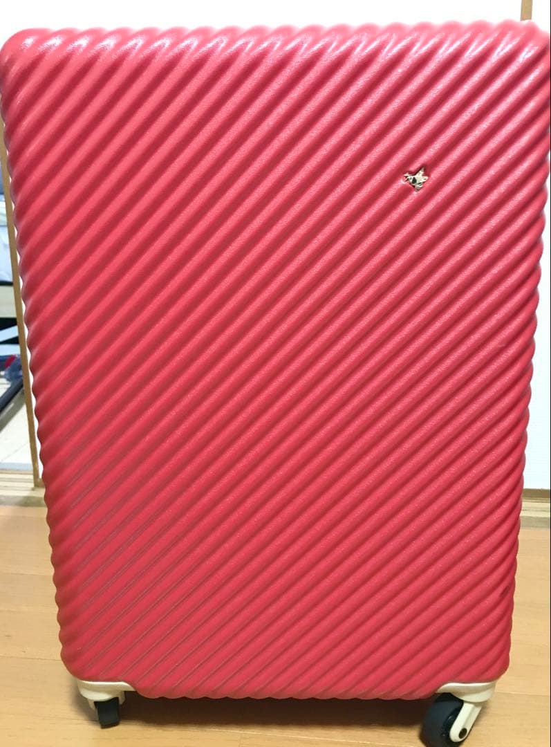 ACE HaNT mine キャリーケース 47L 2-3日用 アネモネレッド