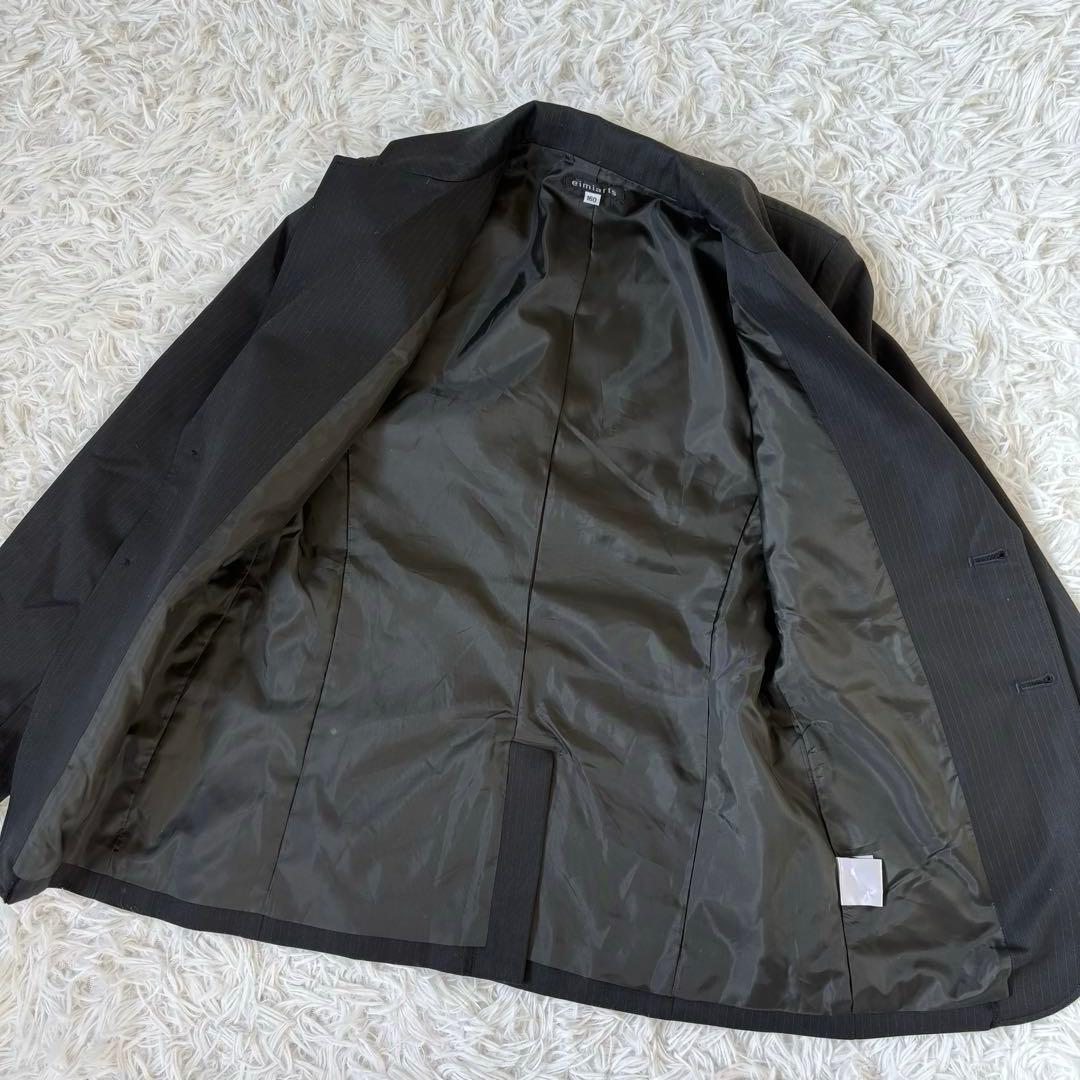 eimiarts フォーマルスーツ6点セット160男の子 ネイビーストライプ