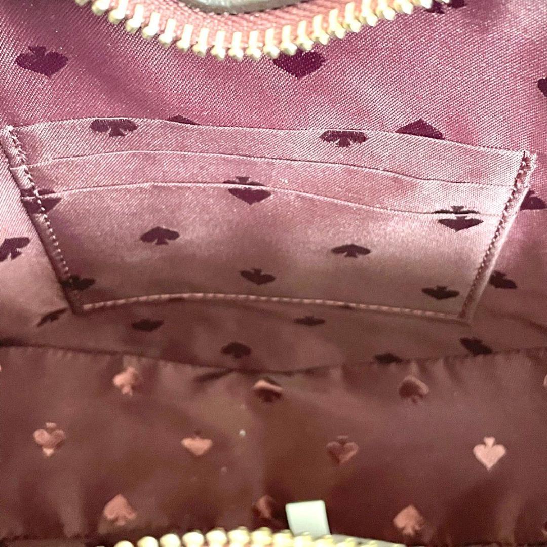 N*中様 ケイトスペード ショルダーバッグ 斜め掛け ハート グリッター レディ