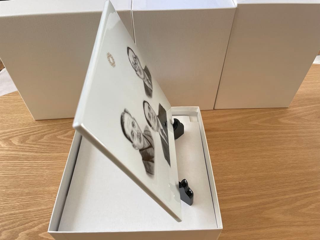 創価学会　記念品　希少　肖像画プレート 池田先生　三代会長　戸田先生　牧口先生