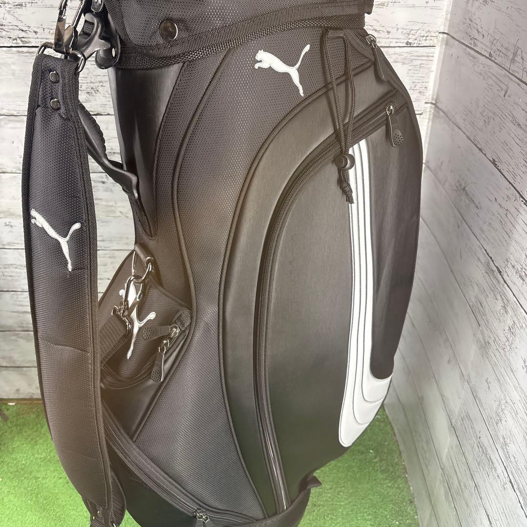 Puma ブラック キャディバッグ