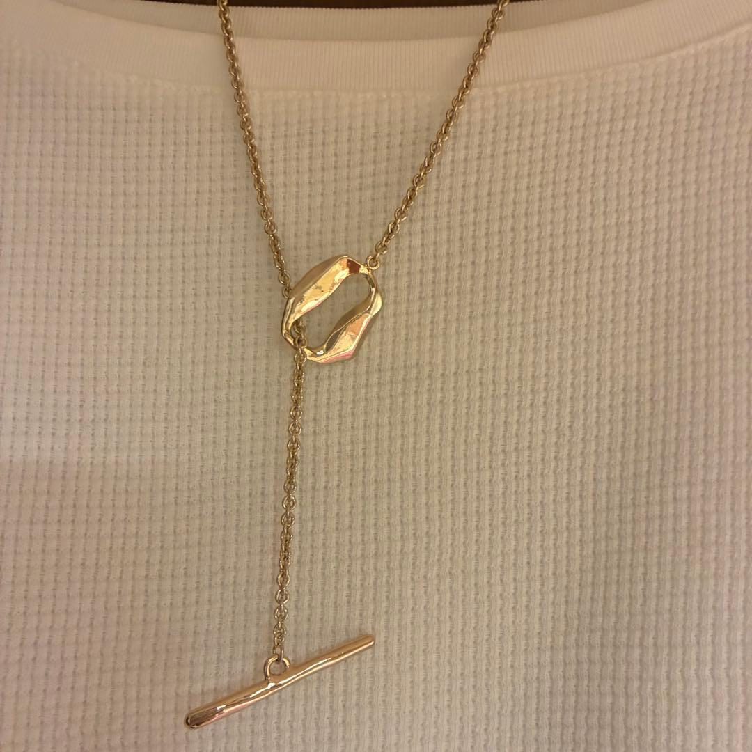 【シーズマーラ】　マンテルネックレス　GOLD