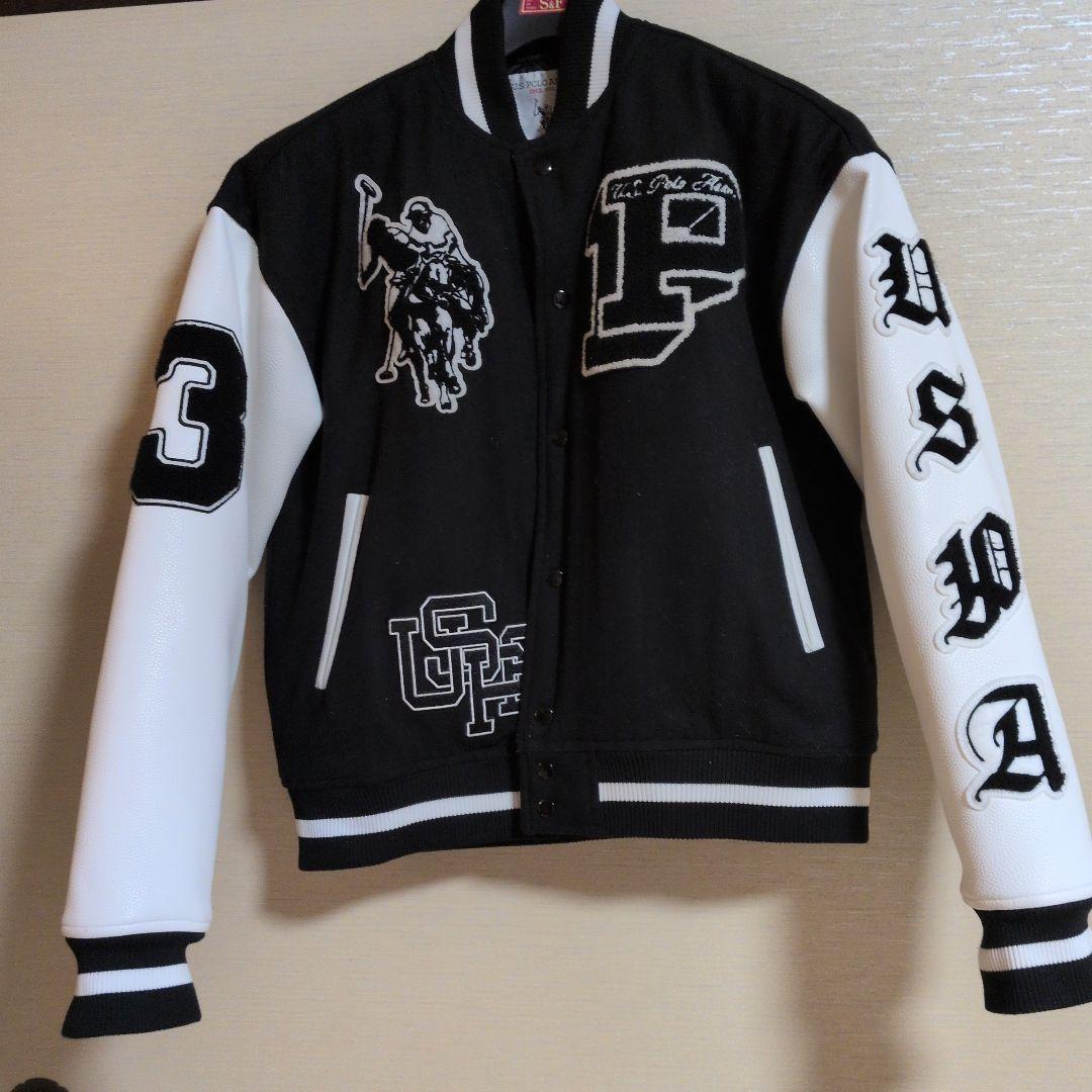 あ　人気▲U.S. POLO ASSN. スタジャン Lサイズシェニール