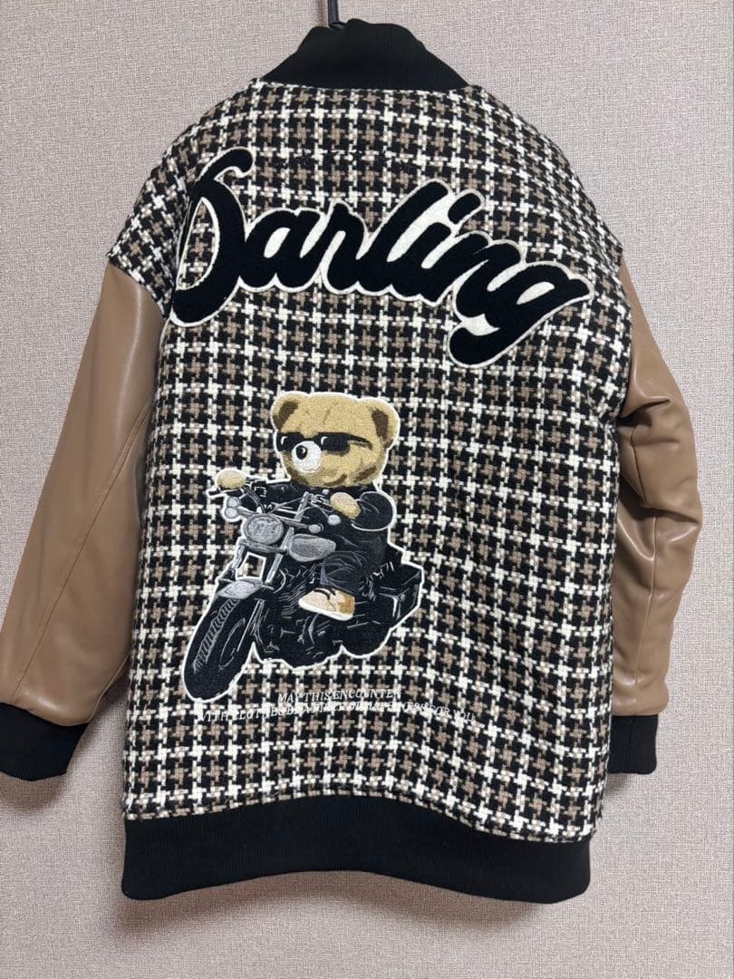 DARICH チェック柄スタジャン M