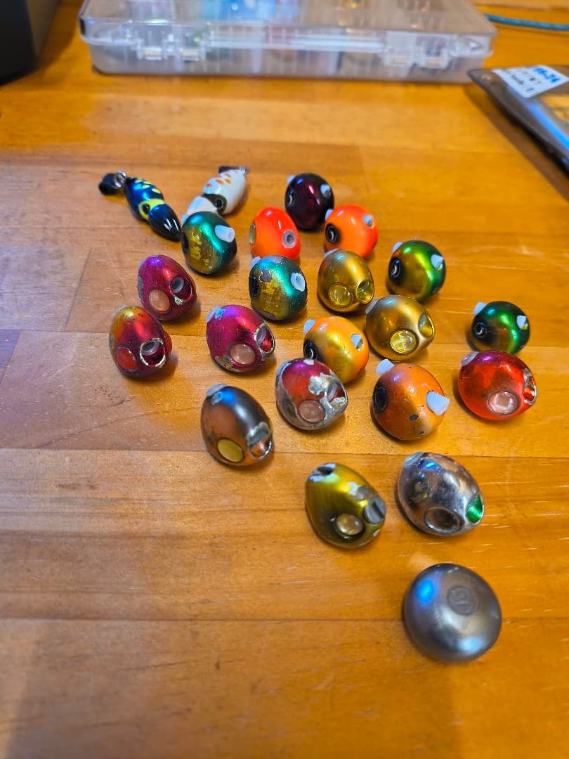 タイラバ タングステンヘッド 45g 21個 30g 1個 中古品