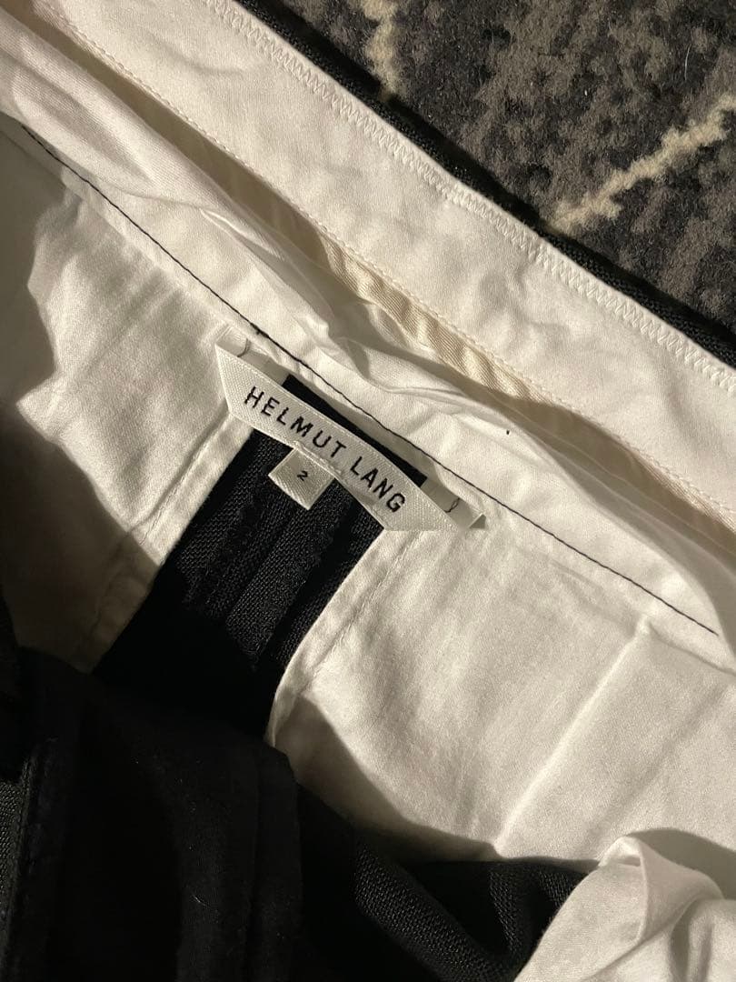 HELMUT LANG　 スラックス ブラック