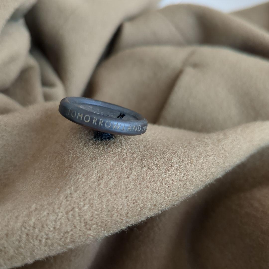 美品　トゥモローランド ロングコート カシミヤ100% ベルト ベージュ M