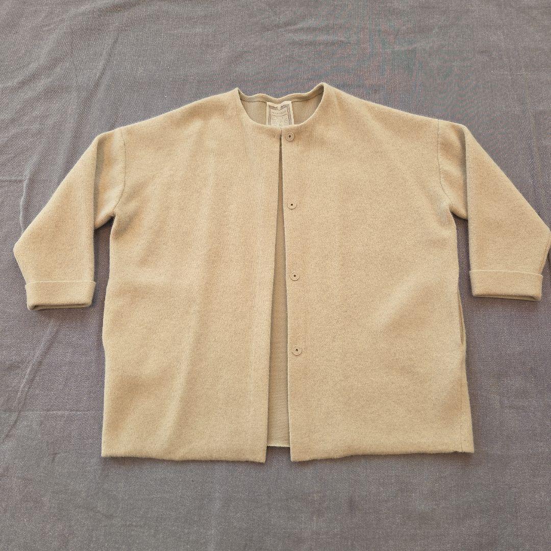 1度のみ着用【BEARDSLEY】 ビアズリー　洗えるニットコート