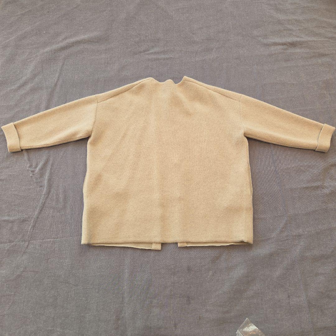 1度のみ着用【BEARDSLEY】 ビアズリー　洗えるニットコート